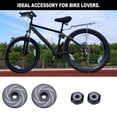 thumbnail image 4 of Puños de manillar de bicicleta circulares, cómodos y ergonómicos para bicicletas de montaña, 4 of 8