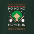 thumbnail image 3 of Wild Bobby Ho Ho Ho Homerun, Baseball Fan Christmas Design Christmas Sweater Design | Holiday Unisex Boys Girls Crewneck Graphic Sweatshirt, 3 of 5