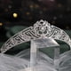 thumbnail image 5 of 1 corona de novia con diamantes de imitación para boda (plata), 5 of 6