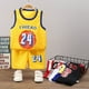 thumbnail image 2 of Conjunto de marca de moda para niños, conjunto deportivo de 2 piezas, chaleco de verano, pantalones cortos, ropa de baloncesto, conjunto sin mangas para niños de 1, 3, 5 y 7 años, 2 of 5