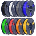 thumbnail image 1 of Paquete de filamentos para impresora 3D SUNLU PLA+ de 1,75 mm, 2 kg (8 x 250 g), 1 of 6