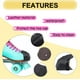 thumbnail image 3 of Patines Bont | Protectores de puntera de cuero 100% australiano | Derby de patines de velocidad | Par Vhermosa LRWJ780, 3 of 4