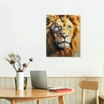 thumbnail image 5 of Creowell Lion Art Modern Canvas Prints Wall Art Home Decor 12x16 16x20in, 5 of 5
