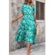 thumbnail image 5 of Vestido PRETTYGARDEN de Verano Floral Bohemio Midi Verde M, 5 of 7