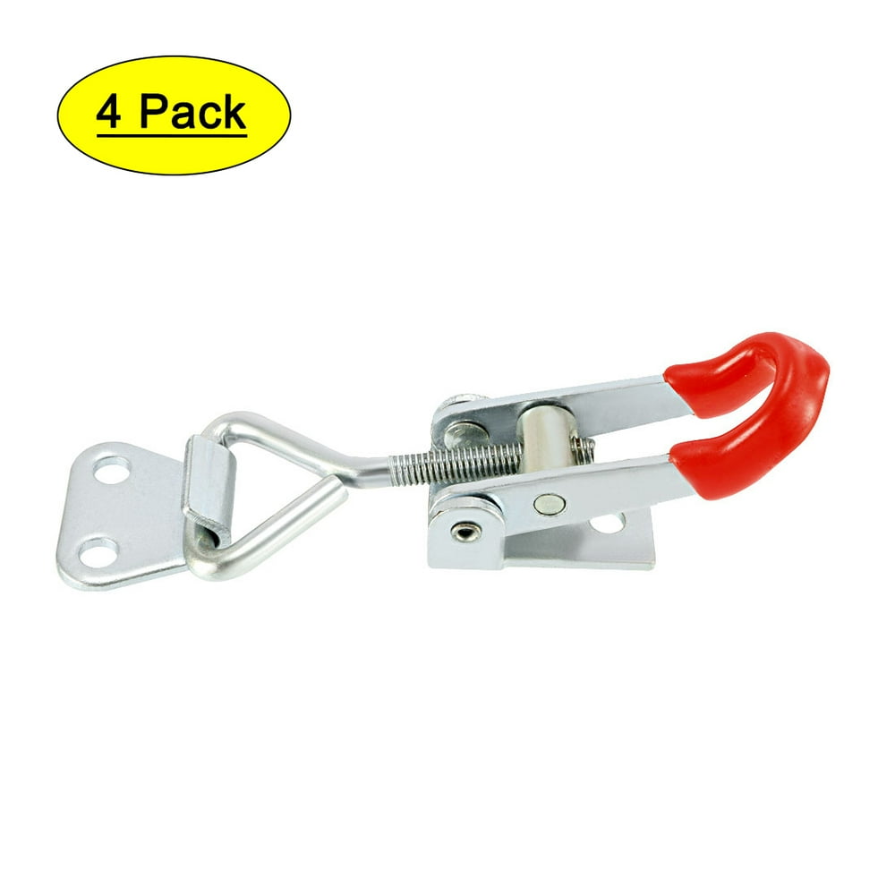 4pcs Pull Latch, Metal Adjustable Door Box Case Toggle Latch