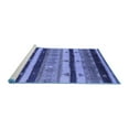thumbnail image 2 of Ahgly Company Machine Washable Indoor Rectangle Oriental Blue Industrial Area Rugs, 3' x 5', 2 of 4