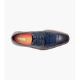 thumbnail image 4 of Stacy Adams Gambetta Modified Cap Toe Oxford Leather Shoes Navy 25780-410, 4 of 7