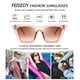 thumbnail image 4 of Gafas de sol FEISEDY Vintage Square Cat Eye B2473 para mujer, 4 of 8