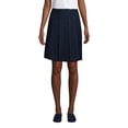 thumbnail image 2 of Lands' End Women's Box Pleat Skirt Top of Knee, 2 of 3