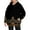 Black, variant on Bovemsi Sweatshirt for Women Retro Fashion Print Loose Large Sized Casual Long Sleeved Hoodie Comfort Hoodie