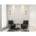 thumbnail image 3 of 1205 Olivia Collection Wall Sconce W:5in H:15in Ext: 7in Lt:1 French Gold Finish Royal Cut Crystal (Clear), 3 of 9