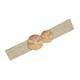 thumbnail image 4 of Cinturón ancho elástico para mujer ancho elástico grueso con hebilla decorativa de color sólido Dorado Yuyangstore Cinturón, 4 of 8