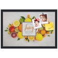thumbnail image 2 of PinPix 24x16 Custom Cork Bulletin Board Fruit Poster Board Has a Fabric Style Canvas Finish, Framed in Fruit, by ArtToFrames (PinPix-1362), 2 of 5