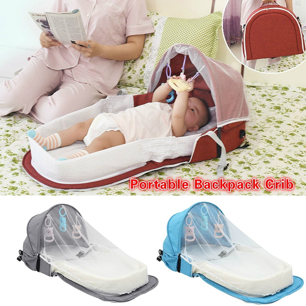 portable baby bed walmart