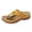Yellow, variant on Wedge Sandals for Women Summer Floral Dressy Flip Flops Comfortable Orthopedic Platform Footwear Casual Walking Thong Sandals Blue Size 8