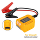 thumbnail image 1 of Cables de Puente con Pinzas para Dewalt Batería de 20V Cable de Refuerzo Automotriz 10AWG Línea de Emergencia Jump Starter Cables (sin Batería), 1 of 6