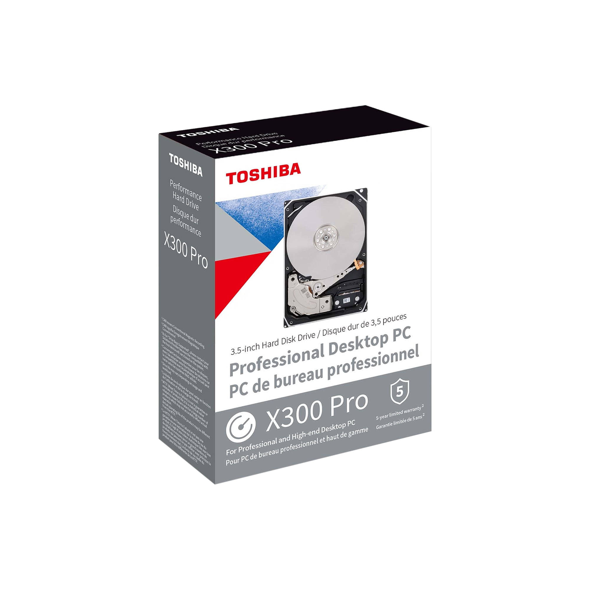 【新品未開封】東芝 3.5インチ HDD X300 Pro 4TB Toshiba X300 PRO HDWR440XZSTB NAS 4TB 3.5-Inch Internal Hard Drive