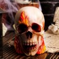 thumbnail image 6 of EUDIDV Creepy Skeleton Halloween Various Skull Ornaments Ghost Festival Rose Skull Resin Crafts Horror Felling Decoration Halloween Skeleton Decoration, 6 of 6