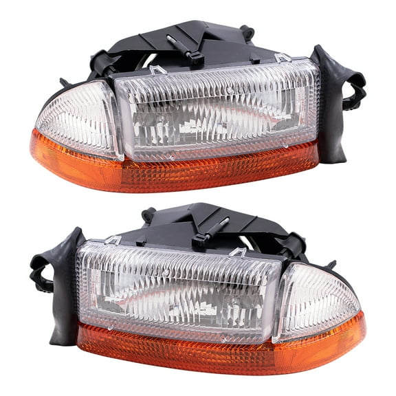 Brock Headlight for 1997-1997 Dakota w/ Park Signal Light To 8/18/97 Set 5011407AA