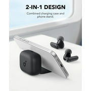 سماعات أذن Soundcore P30i لإلغاء الضوضاء، Smart ANC، صوت جهير قوي، وقت تشغيل 45 ساعة، حامل هاتف 2 في 1، IP54، بلوتوث 5.4