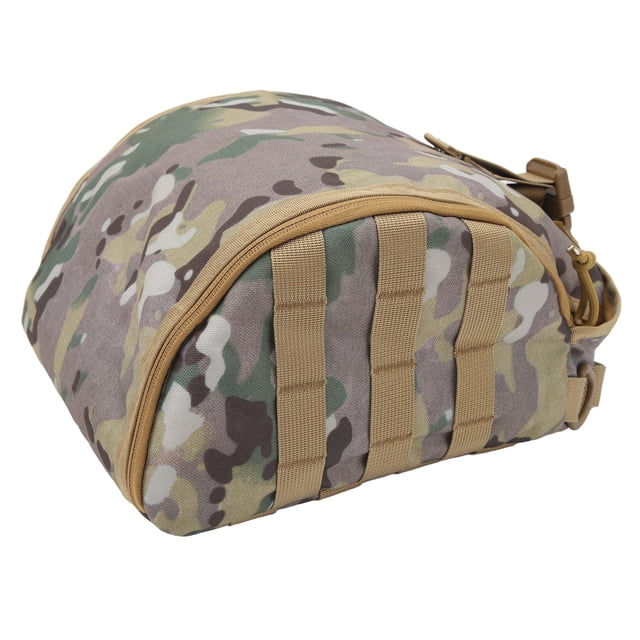 Bolsa para casco de adiestramiento al aire libre, bolsa portátil para casco con forma de concha, bolsa de almacenamiento para casco de gran capacidad, camuflaje