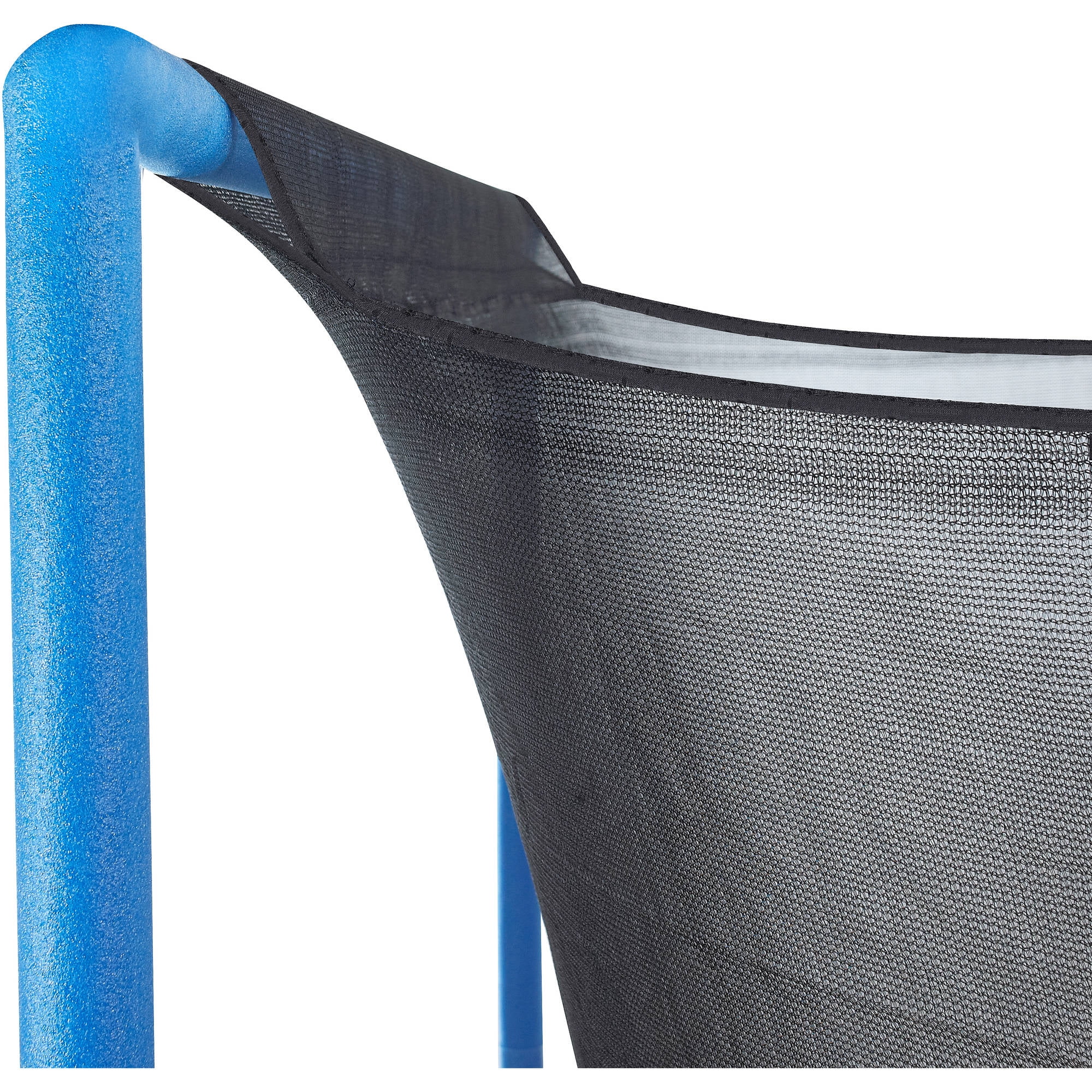Machrus Upper Bounce Trampoline Net - Trampoline Safety Net Fits 12 ft Round Trampolines using 4 Arches - Breathable UV and Weather-Resistant Trampoline Net Replacement with Top Sleeves
