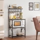 thumbnail image 2 of Soporte para microondas Kitchen Bakers Rack Furologee con almacenamiento, 2 of 8