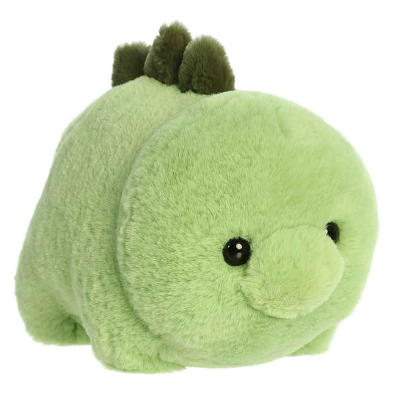 Aurora - Medium Green Spudsters - 11.5" Stevie Stegosaurus - Adorable Stuffed Animal