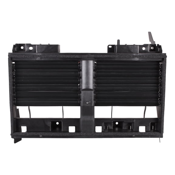 Ikon Motorsports Active Grille Shutter w/ Motor Fits 2019-2022 Ram 1500 Pickup 3.0L 5.7L, Engine Cooling Radiator Grille Assembly Replacement, Black