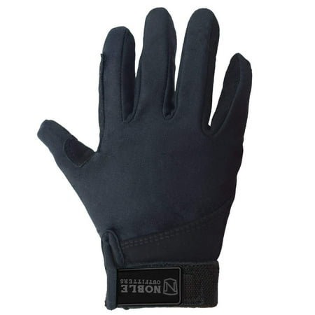 Black Suede Gloves - Kids Glove Horseback Light Weight Gloves Black Medium, SureGrip synthetic suede palm By Noble Outfitters,USA
