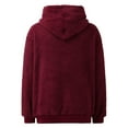 thumbnail image 6 of Kiplyki Clearance Fall Hoodies for Women Zipper V-Neck Pullover Tops Long Sleeve Hooded Blouse Sweatshirt, 6 of 6