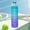Multicolor-3D, variant on MMJ Water Bottle Graduated 750ml Motivational One Button Flip Top Sports Drinking Cup for Gym 9.84x2.76in
