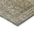 thumbnail image 3 of Addison Rugs Chantille Indoor/Outdoor Traditional Border Brown Machine Washable Rectangle Rug, 5' x 7'6", 3 of 7