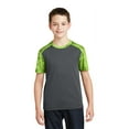 thumbnail image 1 of CAMISETA SPORT-TEK CamoHex Colorblock para jóvenes F20 deporte-tek  YST371, 1 of 1