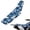 Blue Hibiscus, variant on Uorisanigo Mandala Floral Seat Cover for Dirt Bike, Soft Waterproof Motorcycle Seat Cushion Waterproof Dirt Bike Accessorie for CRF150F 230F 250F 250R 450F CRF 150F 230F 450F 450R Motorcross