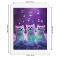 thumbnail image 2 of Paint By Numbers Kit for Adults Beginner - DIY Kittens Dreamy Bubbles Night Sky Canvas Painting Kits for Adults, Frameless Paint By Number for Adults for Home Wall Decor 16x20 Inch, 2 of 7
