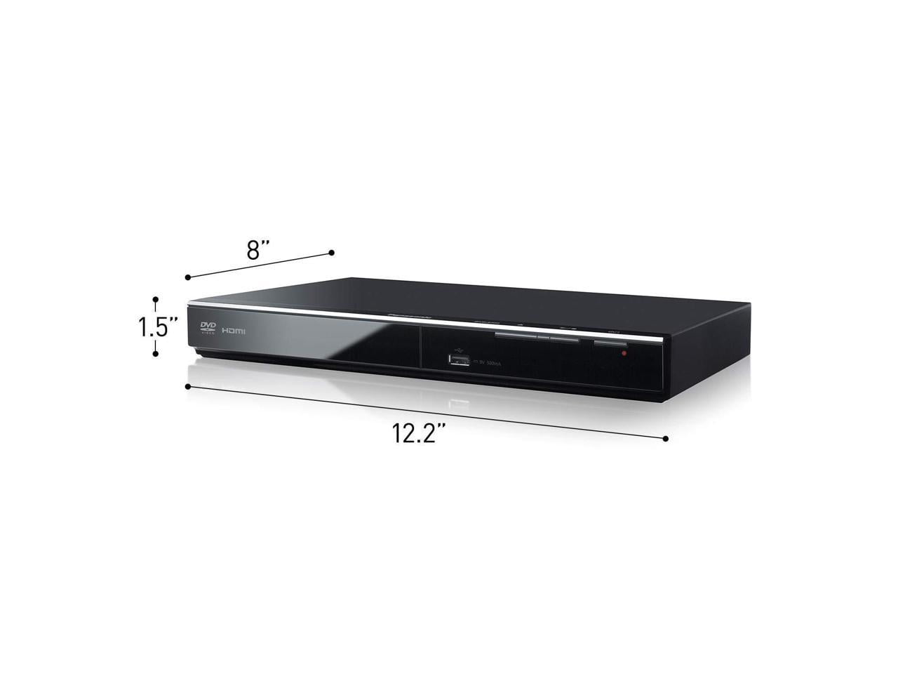 Panasonic DVD Player with Dolby Digital Sound, 1080p HD Upscaling, HDMI &  USB Connections - DVD-S700