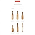 thumbnail image 5 of Handmade Premium Wooden Spurtle Set Spurtles Kitchen Tools Wooden, Heat Non Stick Scottish Spurtle Set, 5 of 10
