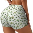thumbnail image 2 of Fotbe St Patrick's Day3 Seamless Shorts, Womens Workout Shorts High Waist Stretch Booty Short for Gym/Yoga/Running/Biking-Large, 2 of 9