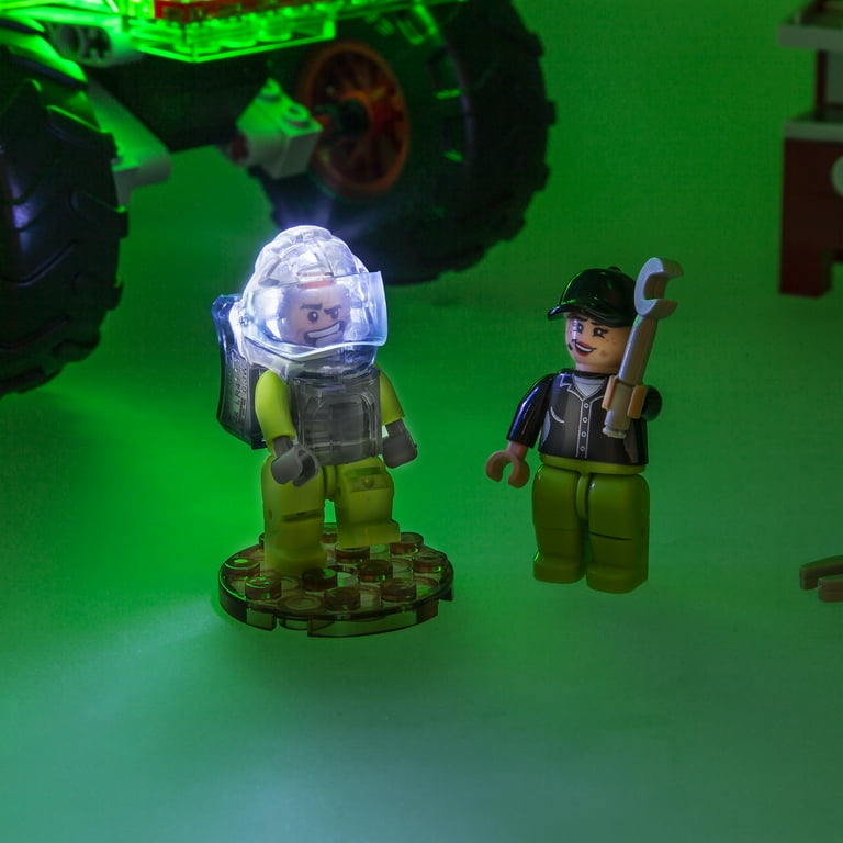 Laser Pegs Green Monster