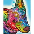 thumbnail image 3 of Dean Russo Collection 20x24 Black Modern Framed Museum Art Print Titled - Aussie Sheep Dog, 3 of 5