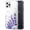 Lavender, variant on Compatible with iPhone 12 Case, iPhone 12 Pro Case, Clear White Lace Floral Flower Shockproof Protective Bumper Slim Cute Clear Phone Cover for Women Girls 2020 6.1"