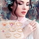 thumbnail image 2 of Women'S Anillo Anillo Rosa Anillo Conjunto de 8 Piezas, 2 of 5