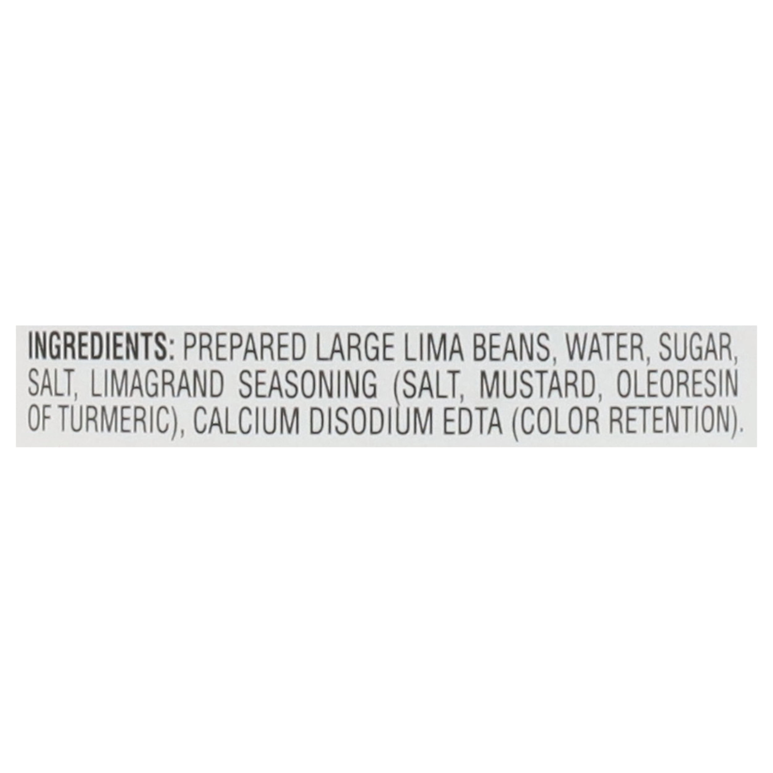 (8 pack) Hanover Butter Beans Large Lima Beans in Sauce, 15.5 oz Can – Rich-in-Fiber Southern-Style Side