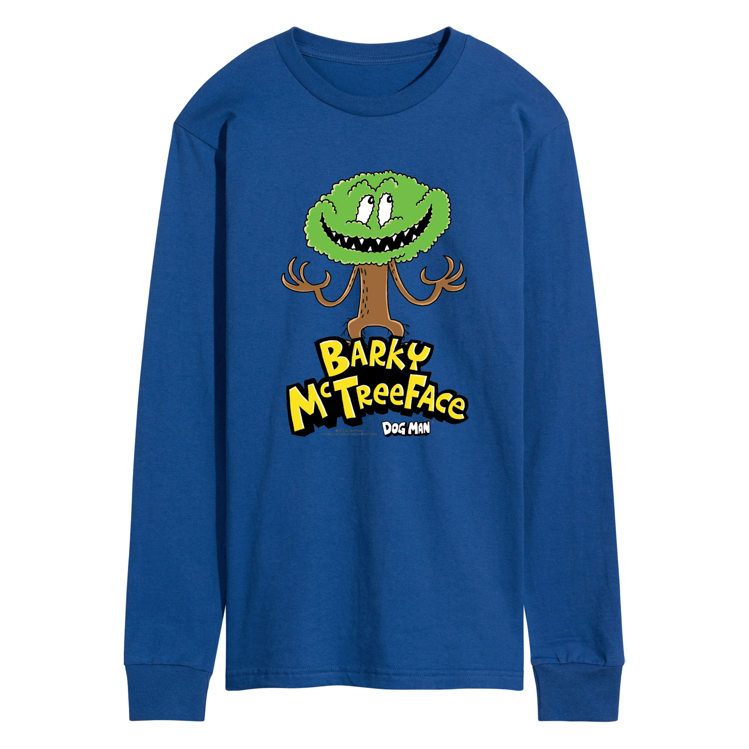 Dog Man Barky Mctreeface Men's Long Sleeve TShirt