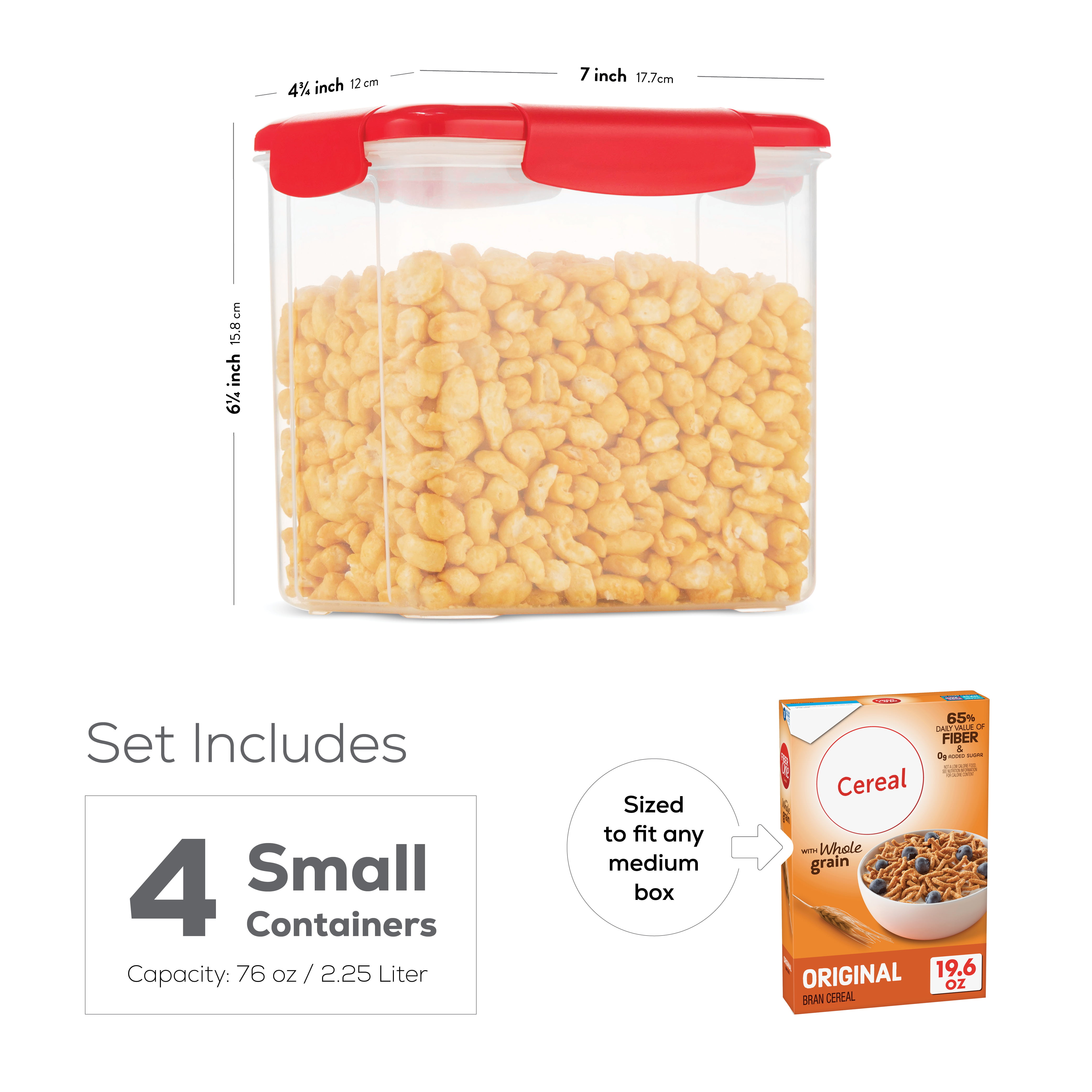 12-Piece Airtight Food Storage Containers With Lids - BPA FREE Plastic  Kitchen Pantry Storage Containers - Dry-Food-Storage Containers Set For  Flour, Cereal, Sugar, Coffee, Rice, Nuts, Snacks Etc. 