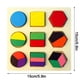 thumbnail image 3 of Rompecabezas Educativo de Madera onlyliua con Tablero de Juego para Niños Diseño Geométrico, 3 of 5