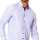 thumbnail image 4 of Camisa Hombre Moda Casual Formal Slim Fit Azul Estampada azul CH Incógnita 770169, 4 of 5