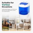 thumbnail image 2 of shyuyusa Mini Multifunctional Washing Machine Portable Foldable Small Laundry Device for Dormitory Travel Underwear Cleaning, 2 of 7