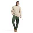 thumbnail image 3 of Men's IZOD Classic Crewneck Sweater Color: Carbon Heather Size: XXL, 3 of 4